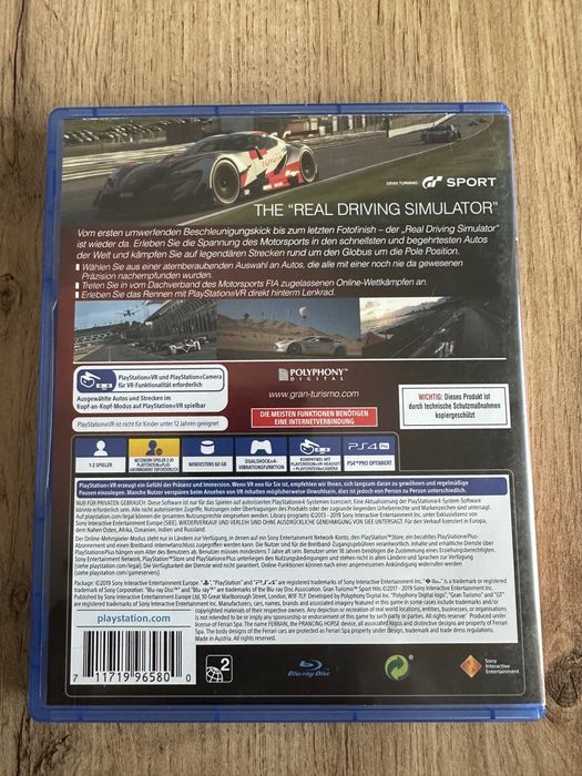 Gran Turismo Sport PlayStation 4