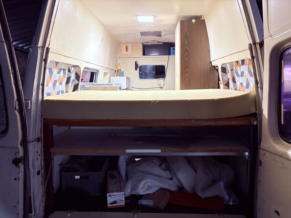 Autocaravana pronta para morar