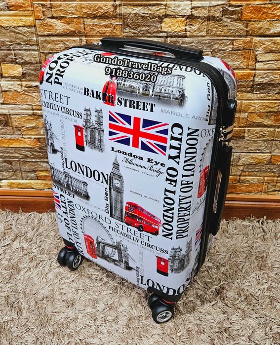 MALA CABINE 10Kg - NOVAS - Policarbonato - Com Trolley Viagem