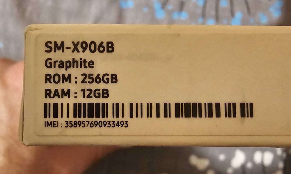 Tablet Samsung Galaxy Tab S8 ULTRA 5G SM-X906B 14,6" 12 GB/256 GB