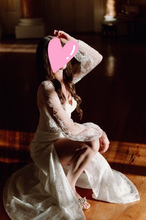 Suknia ślubna szyta na miarę.