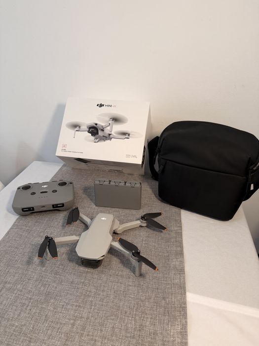DJI Mini 4K + 3 Baterias + Mala + Nota Fiscal (Como Novo)