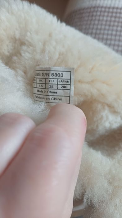 Buty ugg 38 rozmiar jak nowe