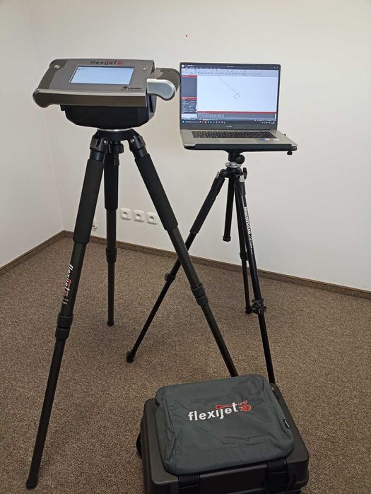 Laserowy system pomiarowy Flexijet 3D. Schody | meble | skosy.