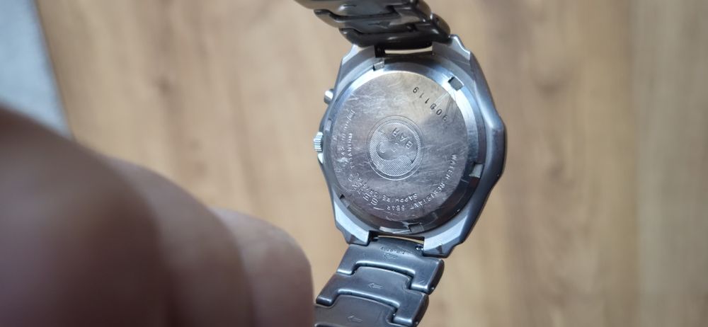 Zegarek Seiko Kinetic Titanium męski