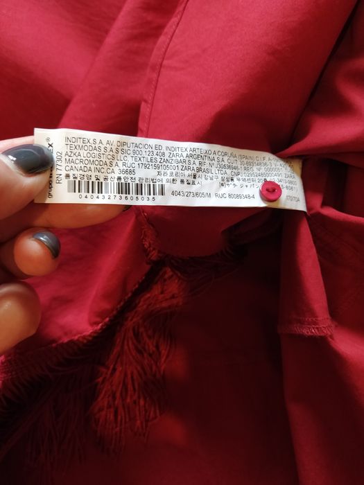 Túnica de Senhora Zara