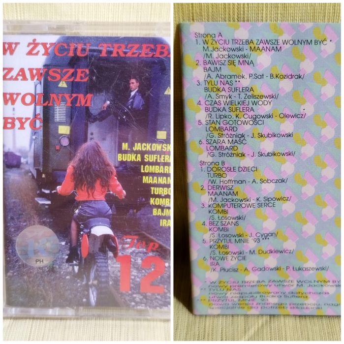Kaseta magnetofonowa "Polskie Składanki" / 4 Albumy