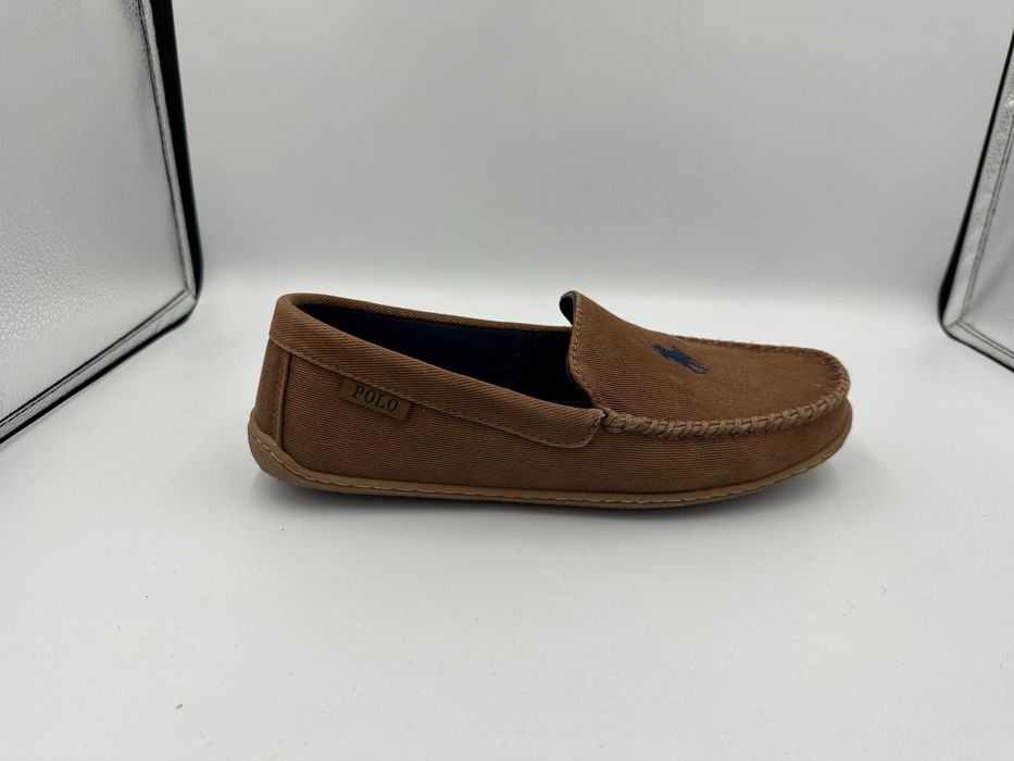 Kapcie brązowe Polo Ralph Lauren 42