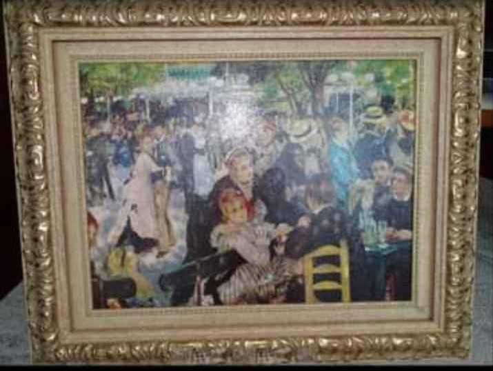 Quadro talha dourada