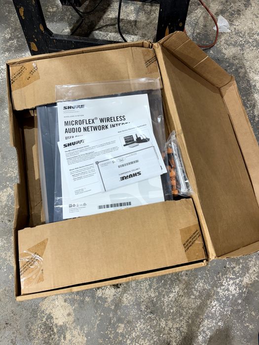 Shure MXWANI8 interfejs audio Dante 10 kanałów - nowy, FV 23% brutto