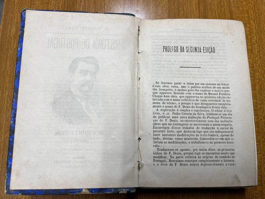 História de Portugal  - Pinheiro Chagas – Volumes 2, 3, 4 e 6