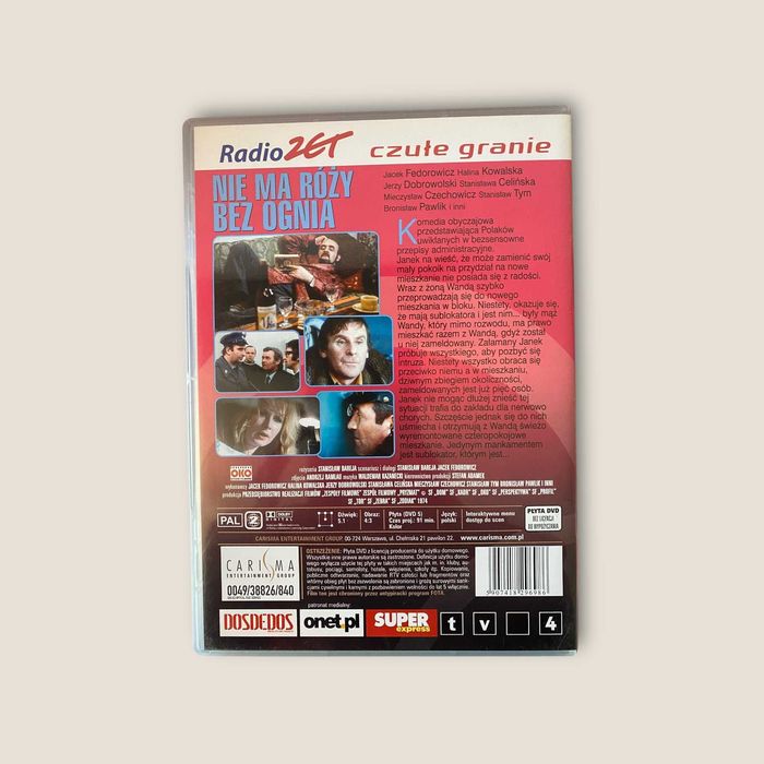 Nie ma róży bez ognia – DVD – Stanisław Bareja