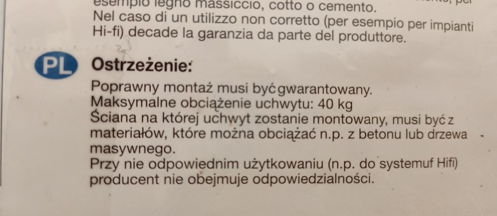 Uchwyt do kuchenek mikrofalowych