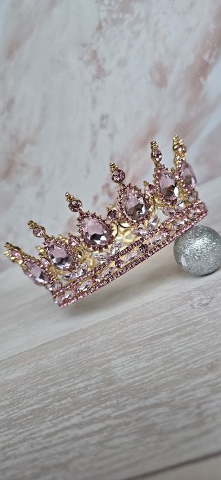 Корона на торт, диадема, діадема, тиара, тіара, обруч на свято, декор