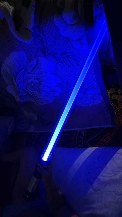 Световой меч джедая купить детский новый 12-цветный длина 66см с батар