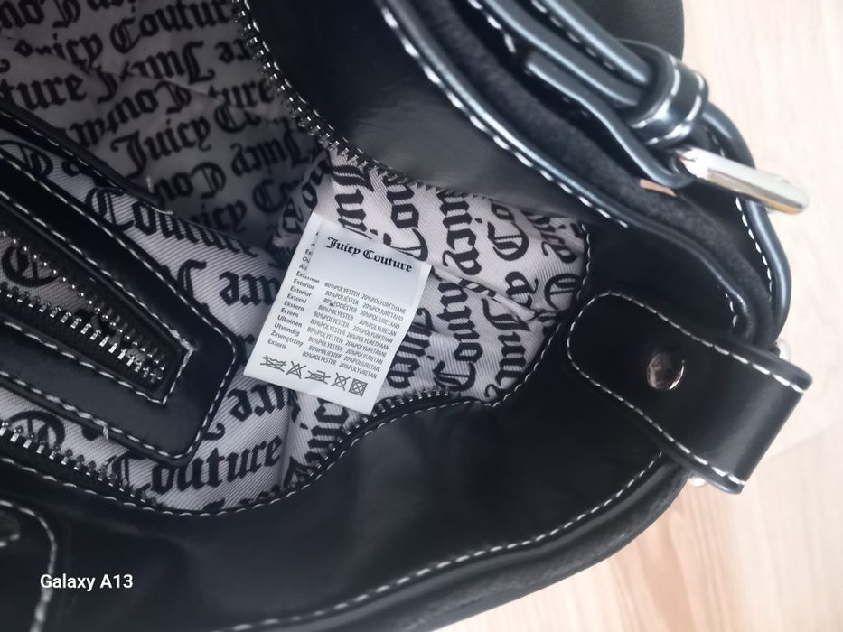 Juicy couture velvet nowa torebka welurowa
