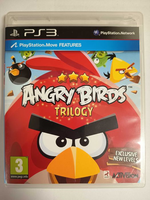 ANgry Birds Trilogy PS3 PlayStation 3 angielska komplet