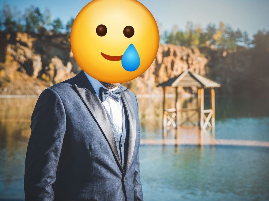 Garnitur ślubny/187cm