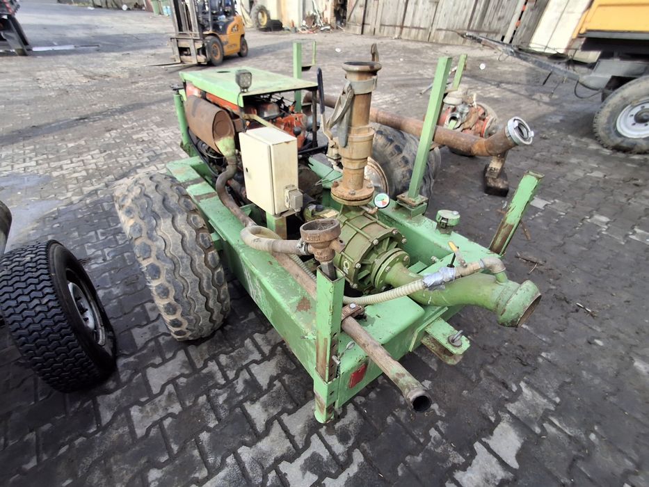 Pompa do deszczowni, motopompa