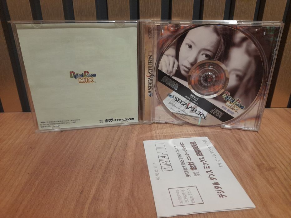 Digital dance mix sega saturn retro ntsc j kolekcjonerski stan import