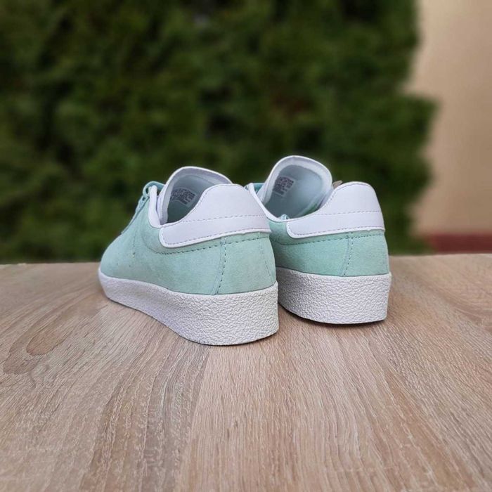 Жіночі замшеві кеди Adіdas TOPANGA Бірюзові