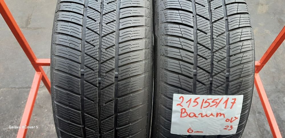 Opony Zimowe 215÷55÷17÷.BARUM.Rok 2023.Cena 145 zł.Montaż.Wysyłka