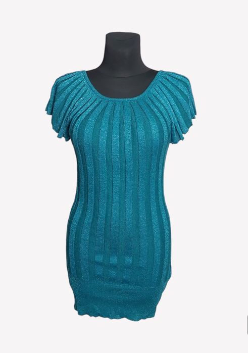 Tunika damska, krótka sukienka, sweterek