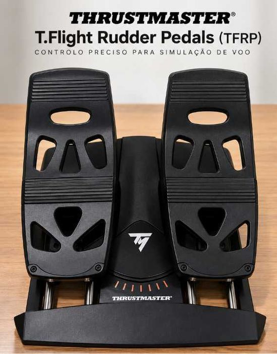 Setup Completo Thrustmaster Warthog + Viper TQS + Pedais – Como Novo