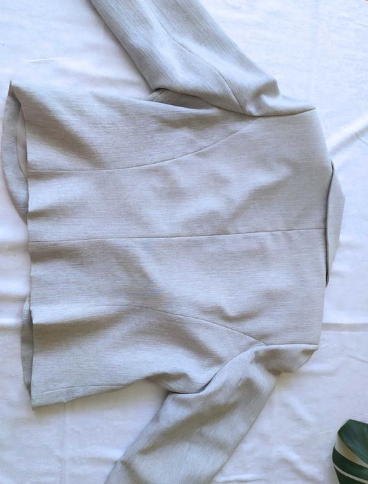 Zestaw komplet sukienka bez rękawów marynarka żakiet plus size Helena