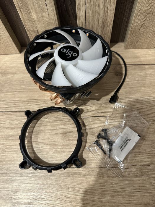 Башенный кулер для процессора Intel / AMD AIGO ICE400X (TDP 120 Вт)