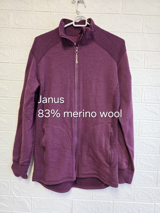 Grubsza bluza Janus-M-83%merino