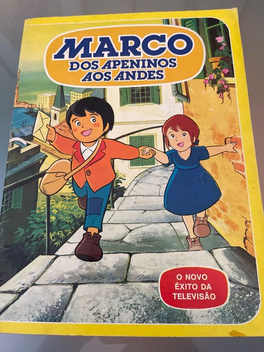 Caderneta Rara "Marco: Dos Apeninos aos Andes" (Disvenda) – 100% COMPLETA – Anos 70