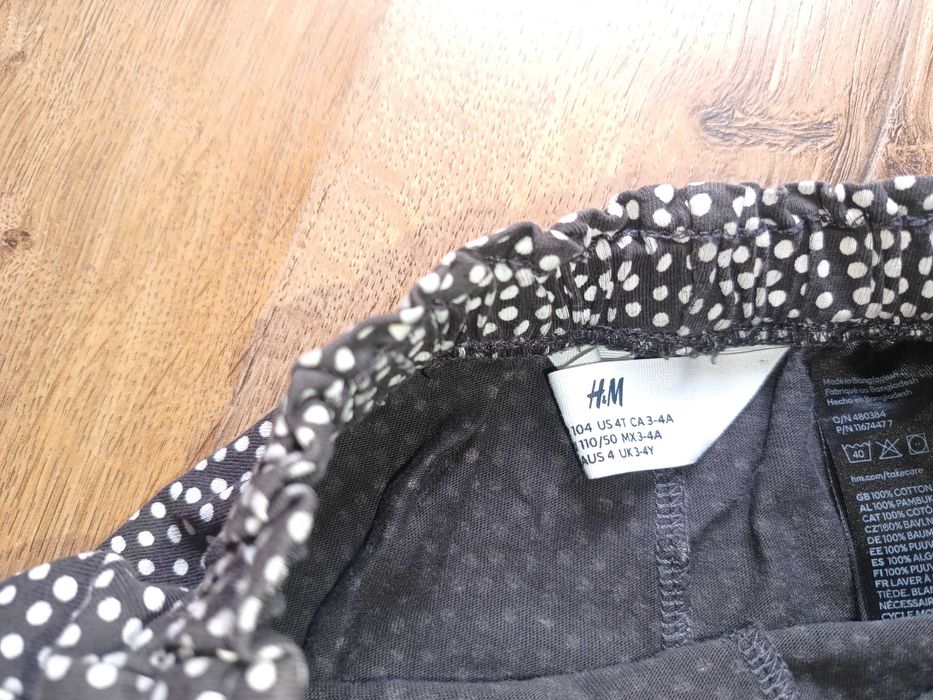 Szorty spodenki 104 cm H&M