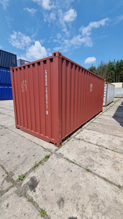 Kontener morski magazynowy nowy 20'DC(6m) OneWay (różne kolory)