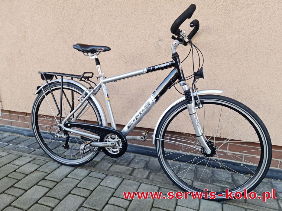 Rower męski trekkingowy EMS koła 28 SHIMANO DEORE aluminium rabat