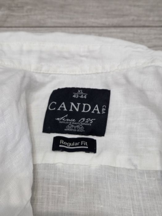 Koszula lniana 100 % lnu Canada C&A XL