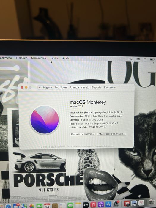 Macbook 2015 em perfeito estado