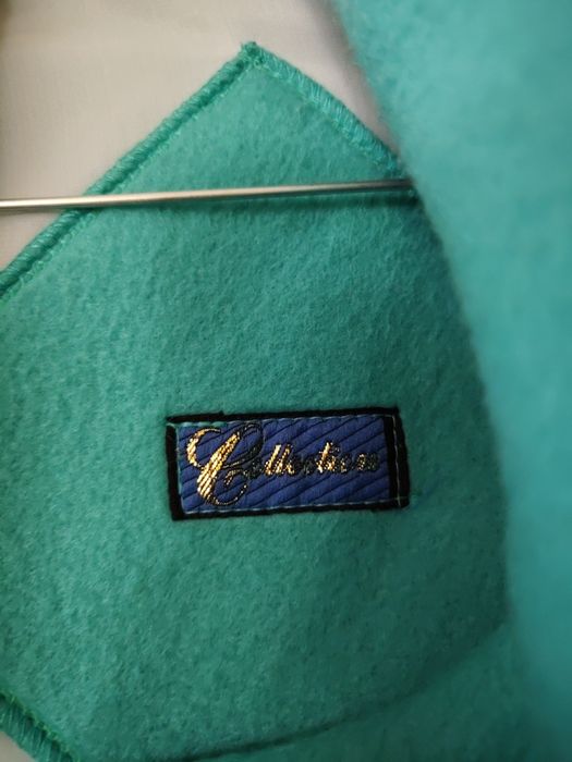 Płaszcz damski ciążowy L flauszowy