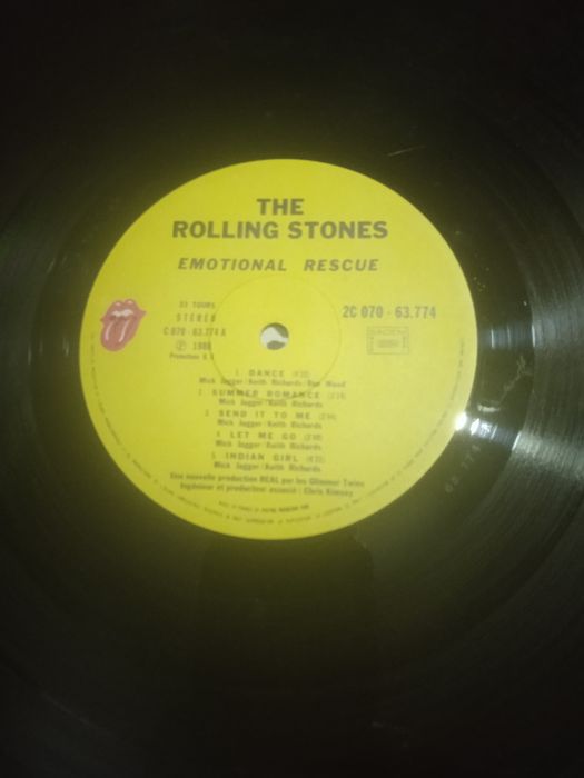 LP vinil antigo the rolling stones