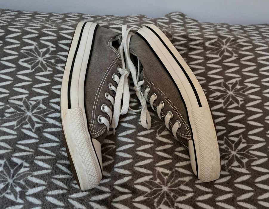 Trampki Converse  szary niskie All Star 38