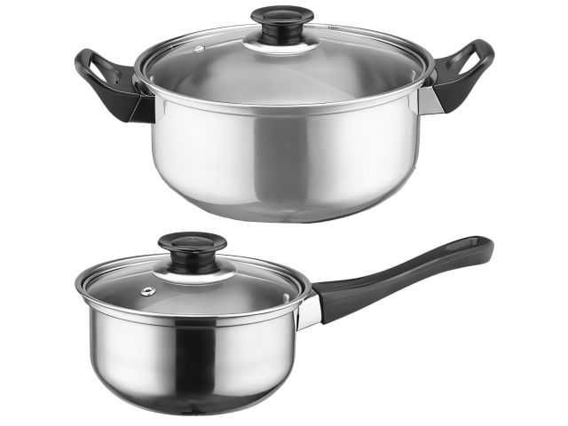 Komplet Garnków Kuchennych 11 El Gaz Indukcja Czajnik Patelnia Pokrywk