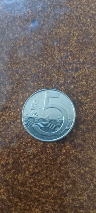 Moneta 5 Koron Czeskich z 1994 roku