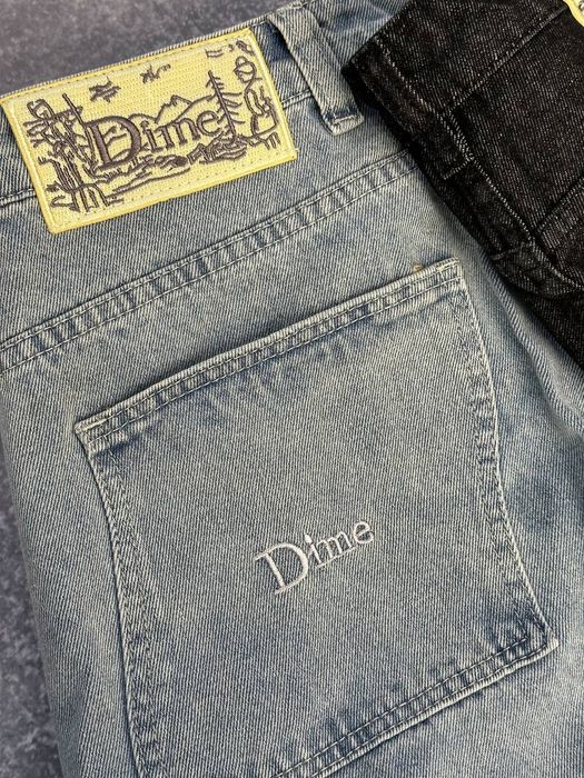 Dime baggy jeans sk8 голубі сині голубые джинсы джинси С М Л ХЛ дайм