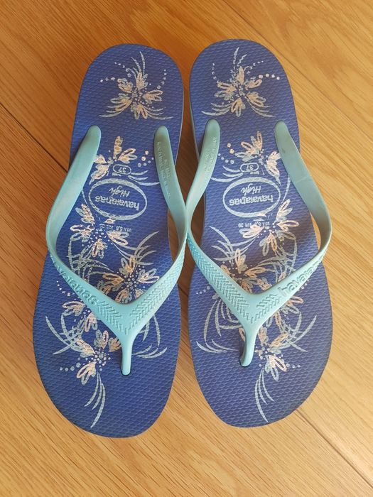Havaianas de cunha alta n.37