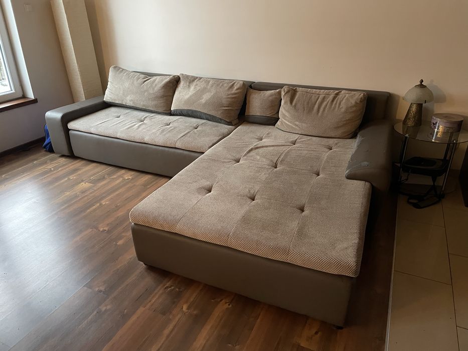 Duza rozkladana rogówka ,kanapa