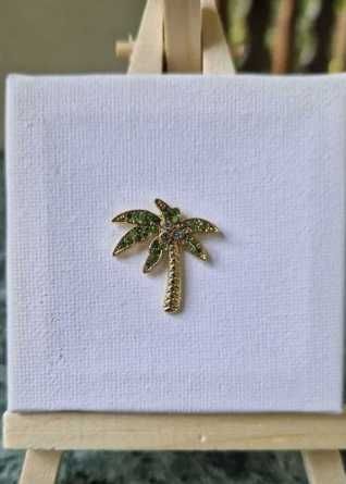 2 metalowe przypinki