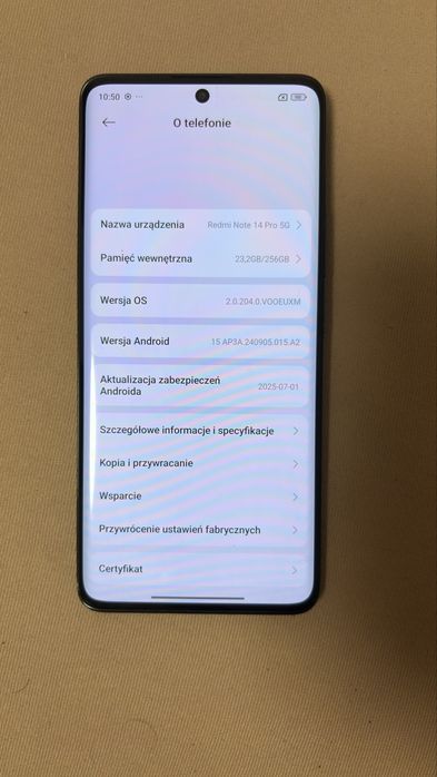 Redmi note 14 pro