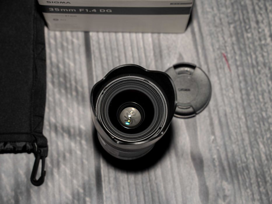 Nowy obiektyw Sigma ART f 1,4 35 mm do sony E