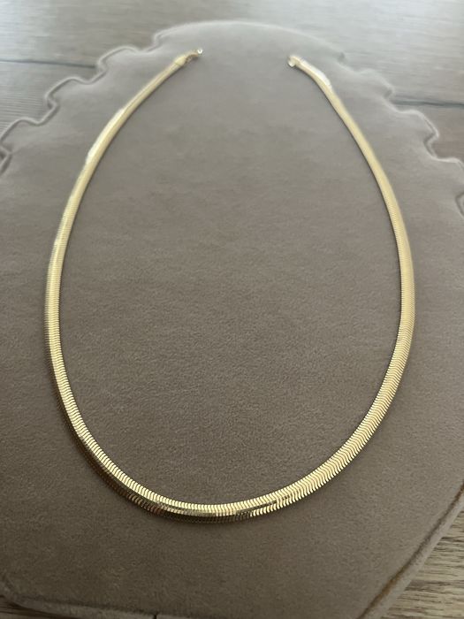 złoty damski łańcuszek żmijka złoto 14k 585