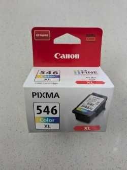 Tinteiro cores 546 XL Canon, Pixma, original.